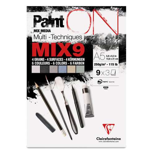 Clairefontaine Paint ON Mix Media MIX9-Block