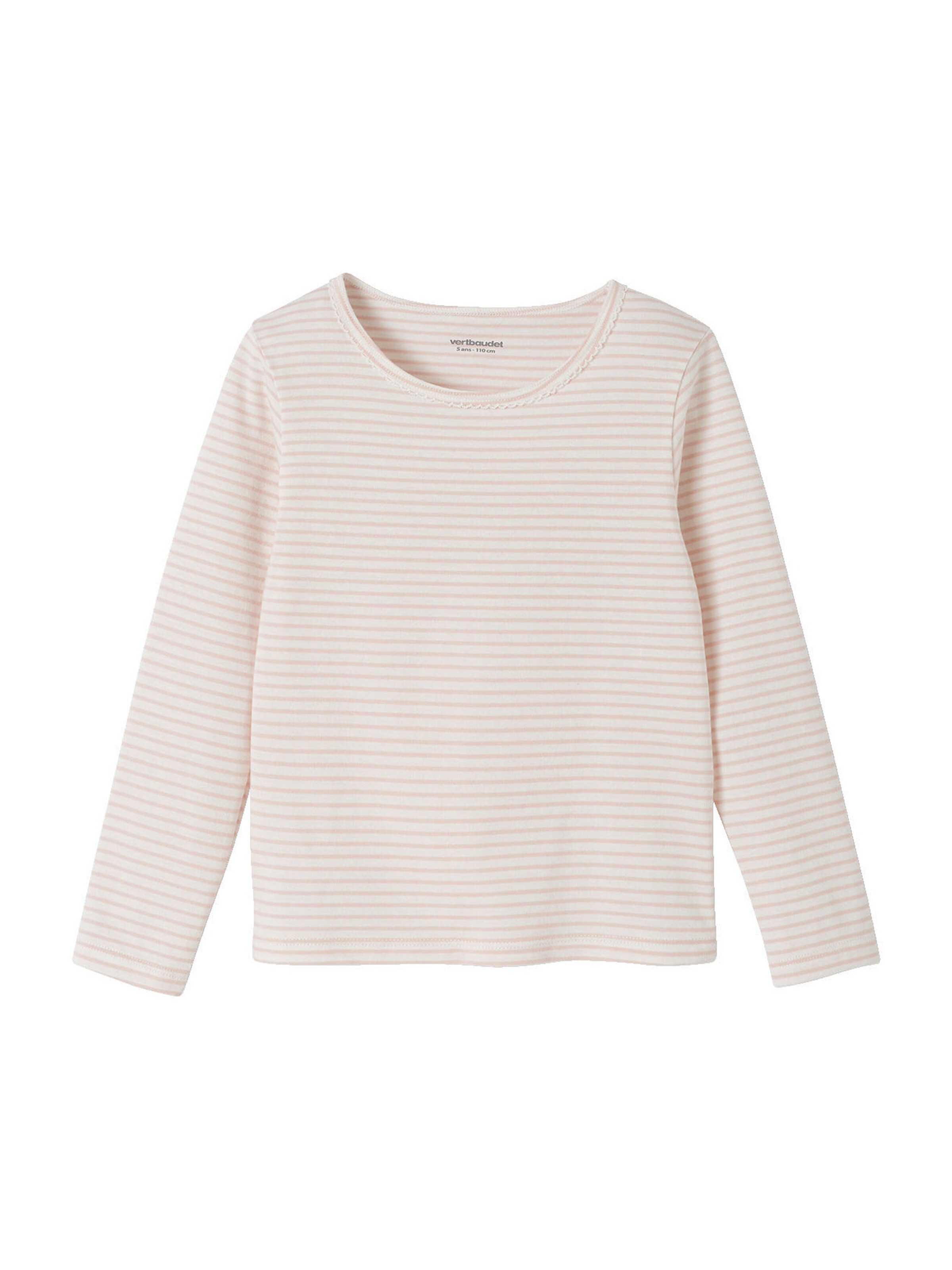 Vertbaudet 3er-Pack Mädchen Shirts BASIC rosa nude