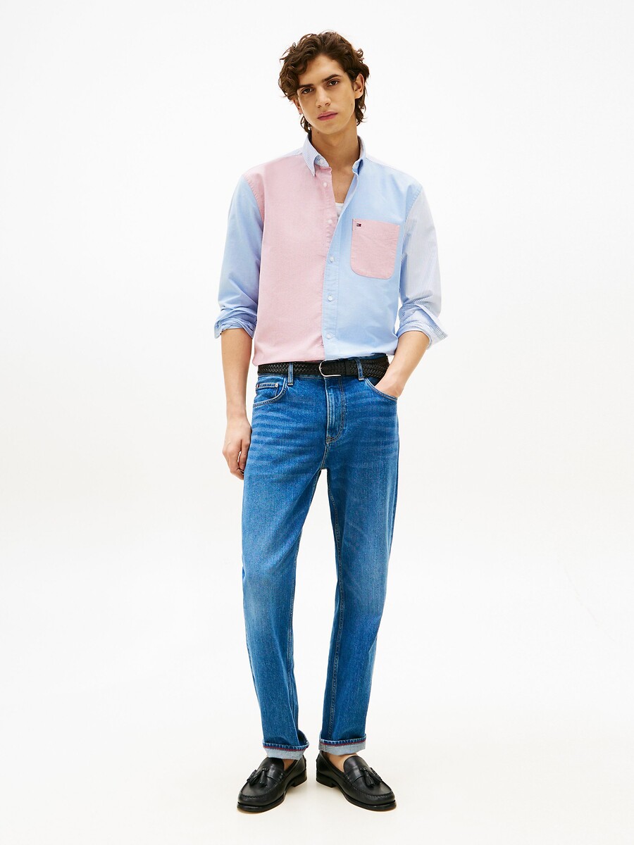 TOMMY HILFIGER<br>Camisa patchwork