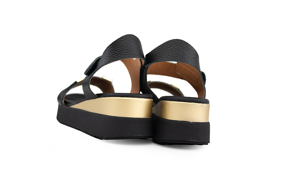O My Sandals Sandaal Doya Negro Black