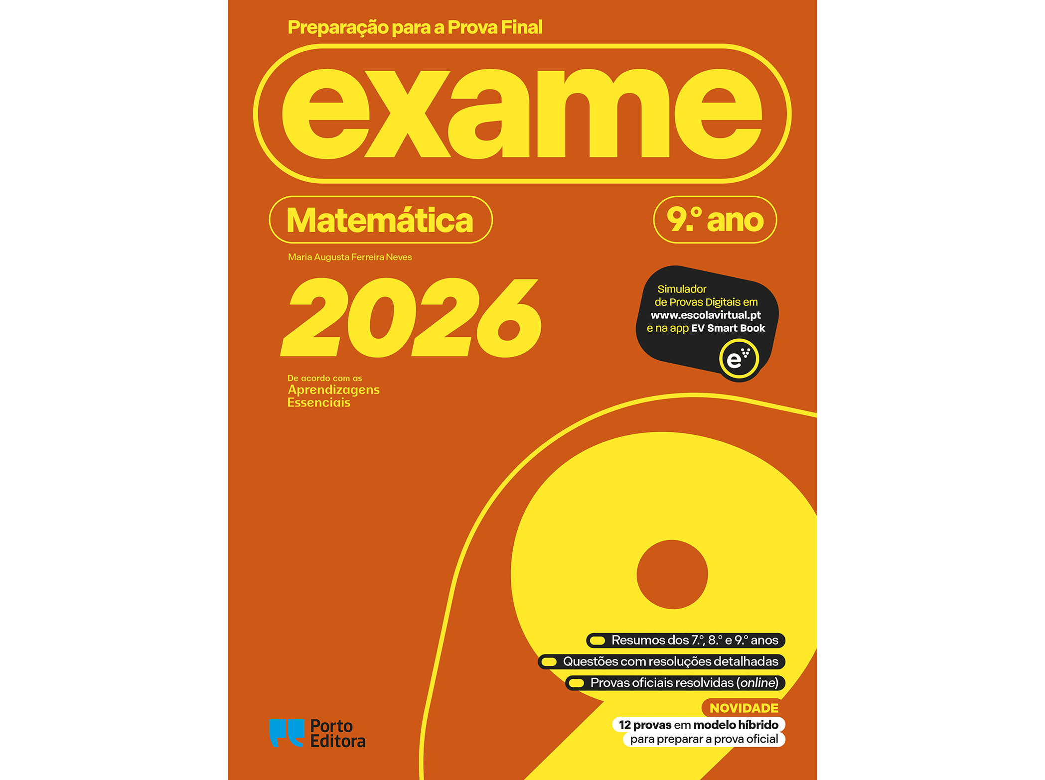 LIVRO PREPARAÇÃO PARA A PROVA FINAL 2026 - MATEMÁTICA - 9.º
