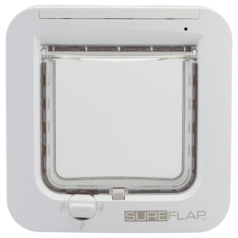 Chatière SureFlap, lecteur de puces électroniques, blanc à prix discount sur bitiba.fr