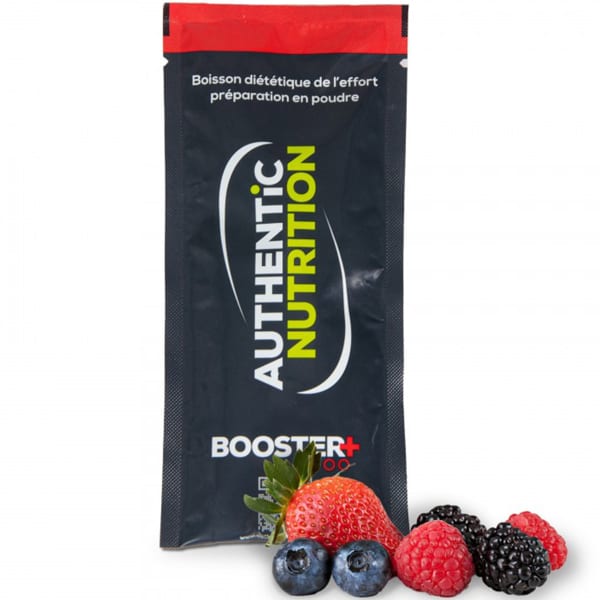 Boissons énergétiques AUTHENTIC NUTRITION BOOSTER+ SACHET 40G FRUITS ROUGES