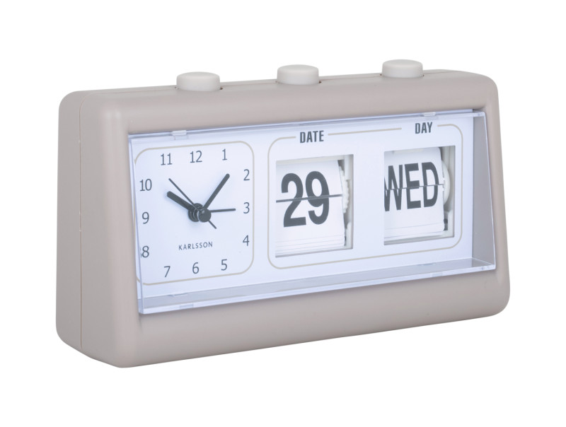 Alarm Clock Data Flip KA5941BB Bright blue