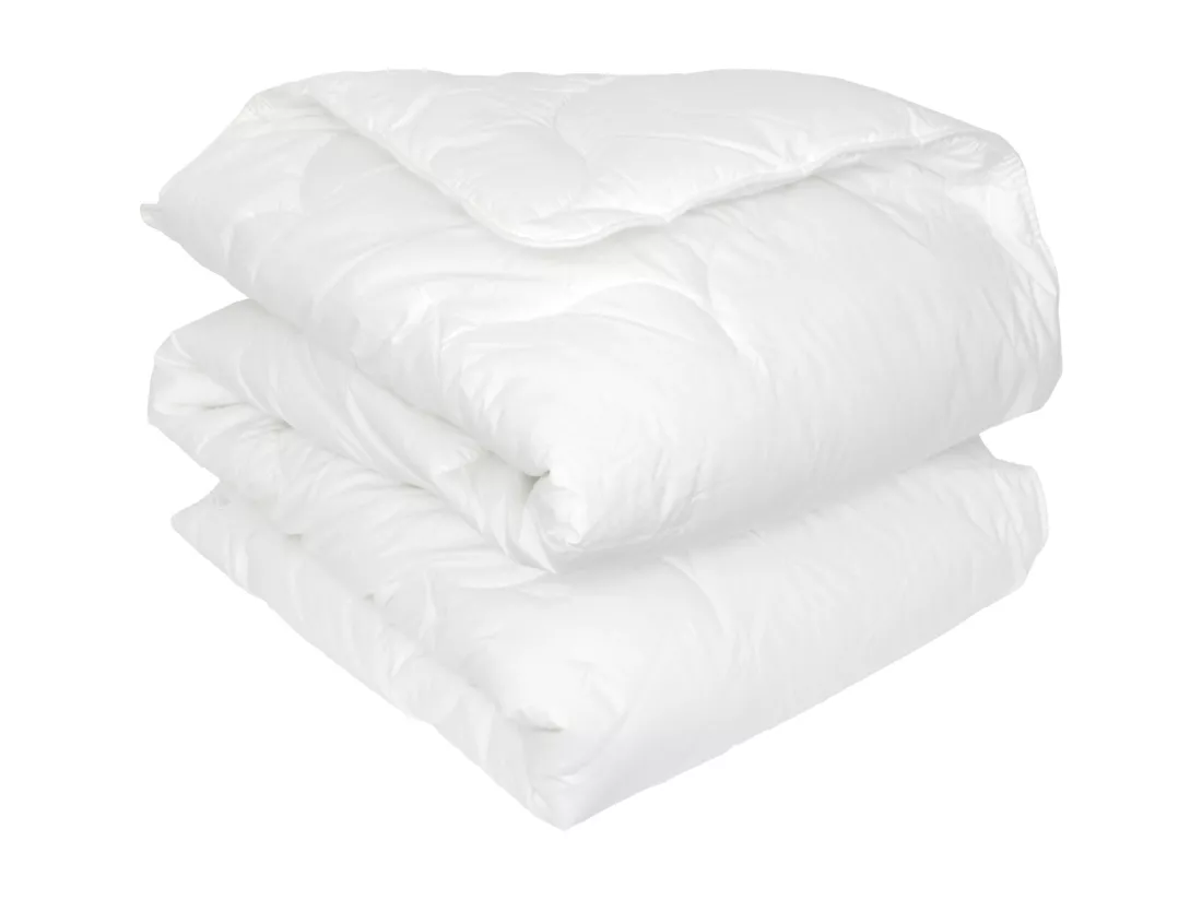 Couette tempérée 260x240 cm OLYMPE garnissage microfibre polyester 300 g/m2