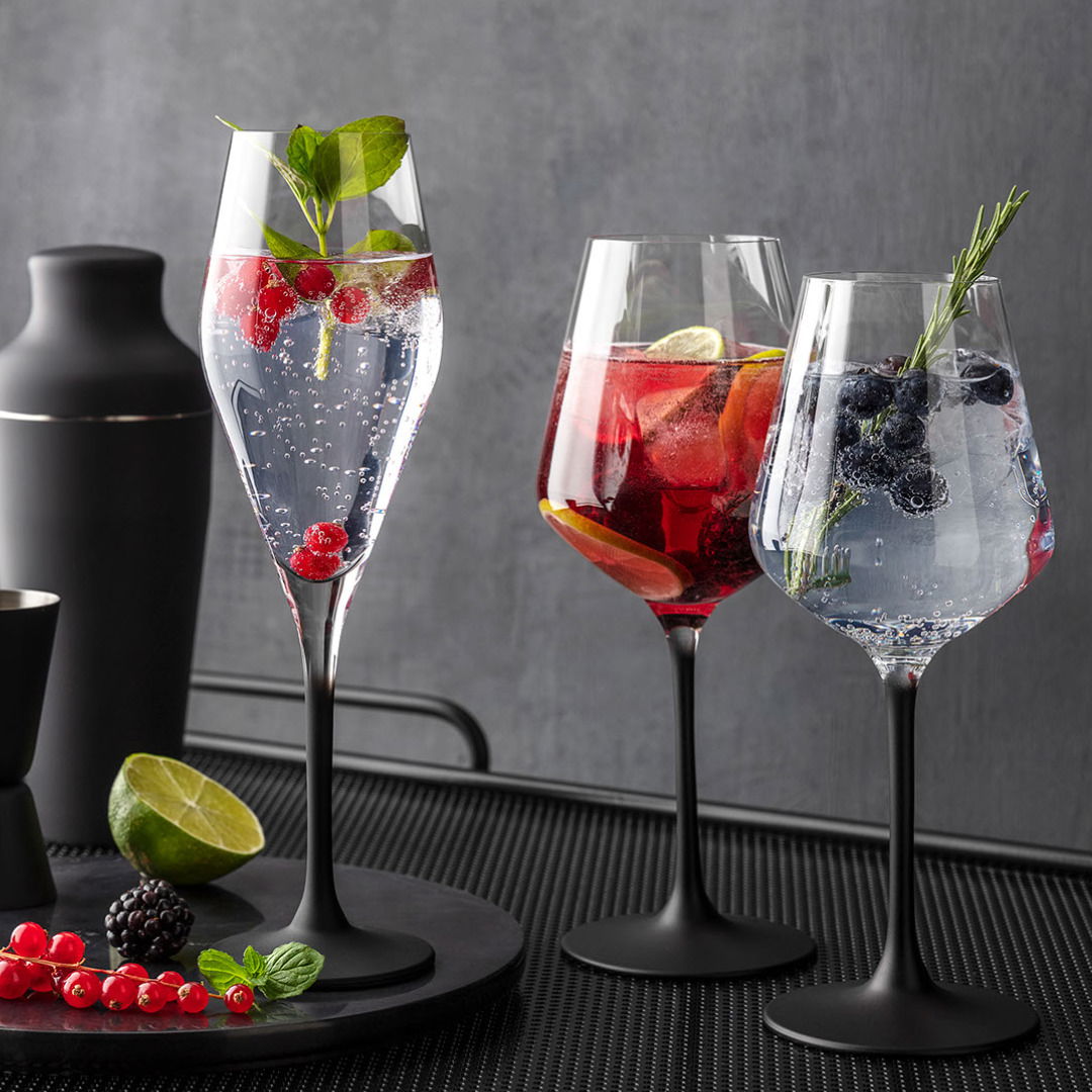Villeroy & Boch Rotweinkelch-Set 4tlg. Manufacture Rock Glass