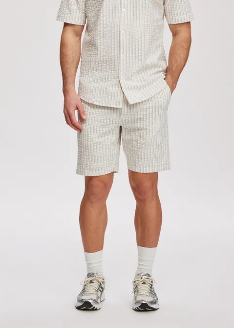 Korte broek seersucker assorti (ASSOR)