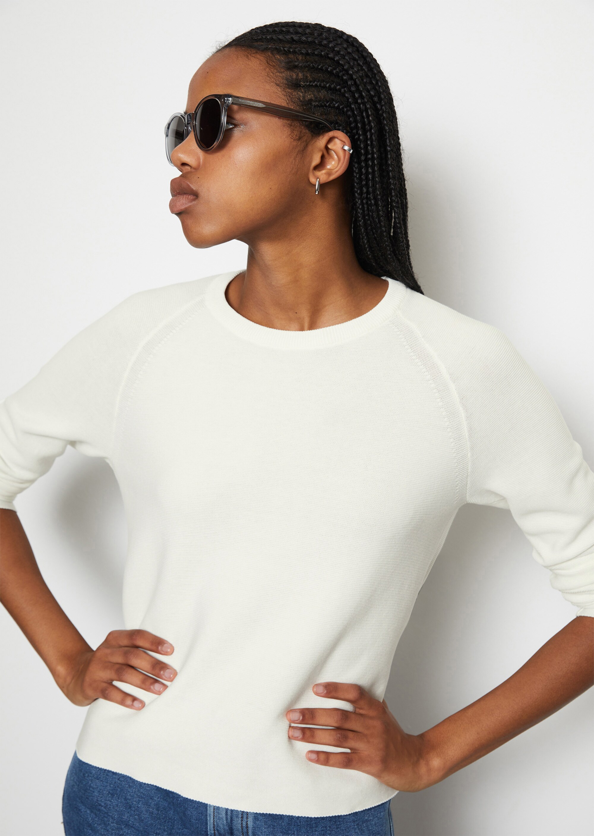 DfC Pullover regular mit Mini-Struktur