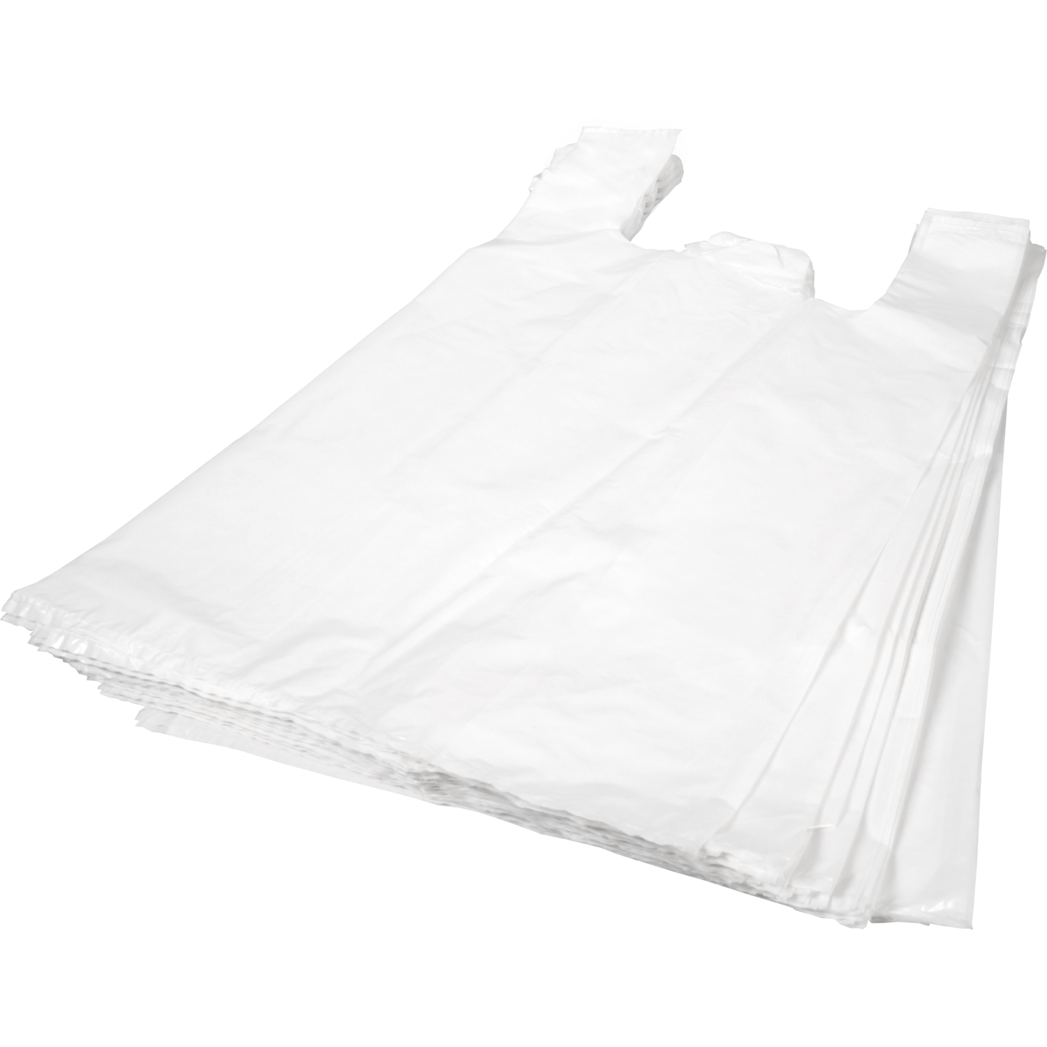 Tas, LLDPE, geblokt, 30x 10x60cm, hemddraagtas, wit
