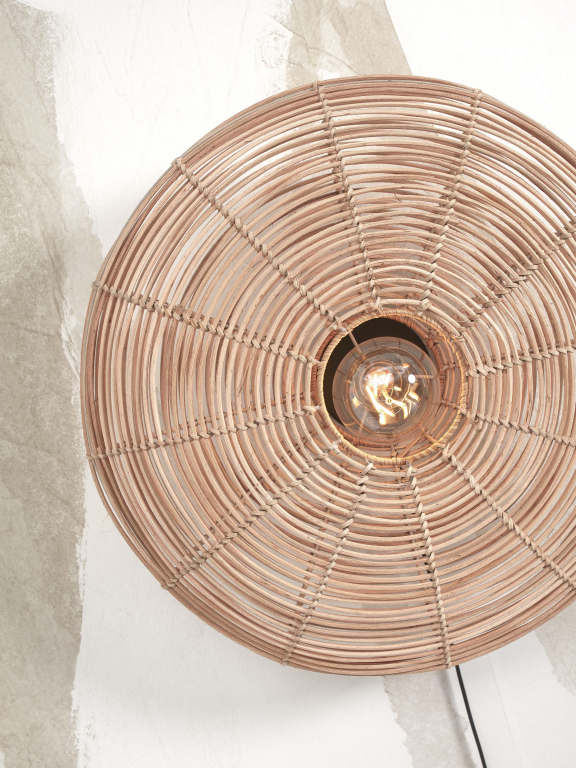 Good&Mojo Tanami wandlamp medium naturel
