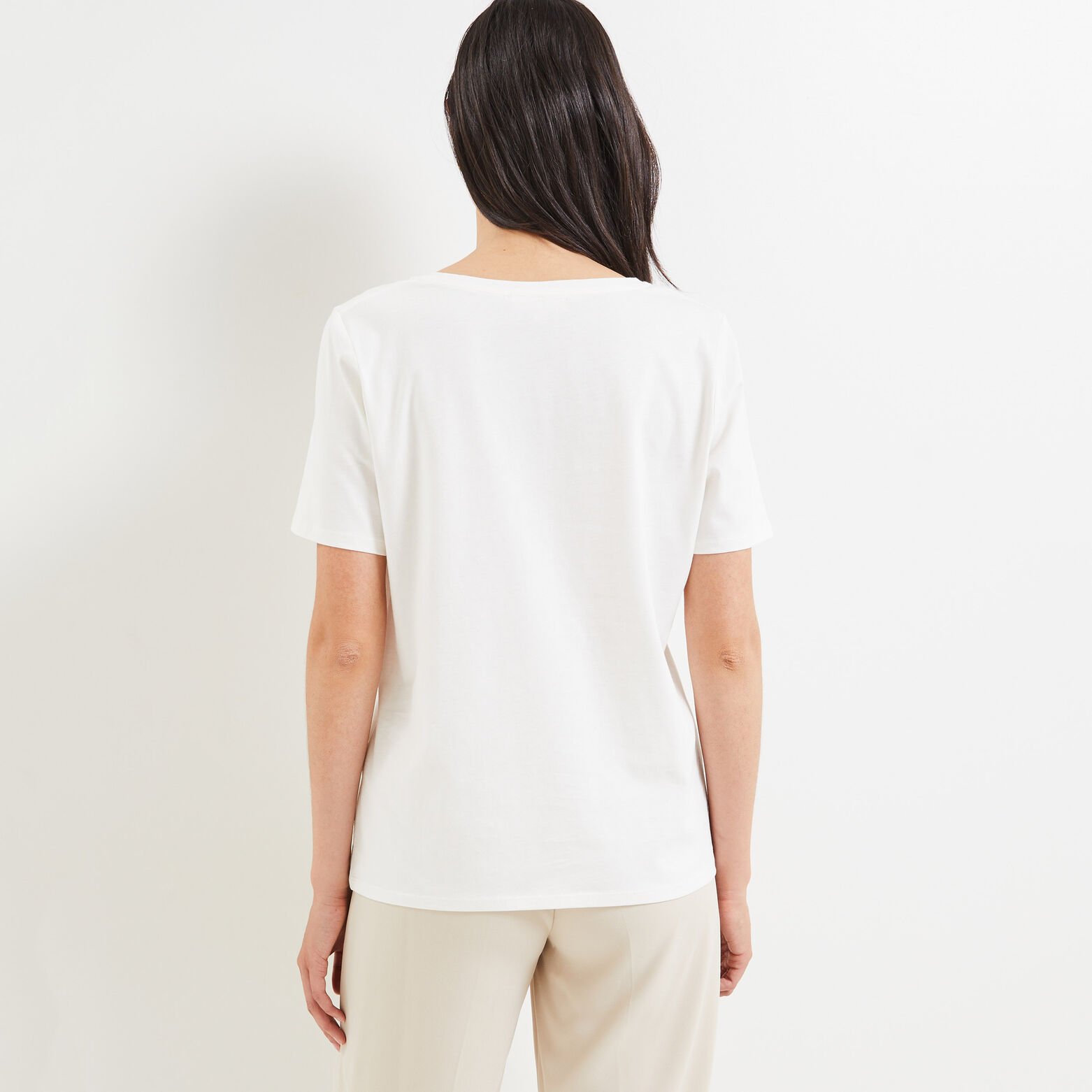 Tshirt perlé femme