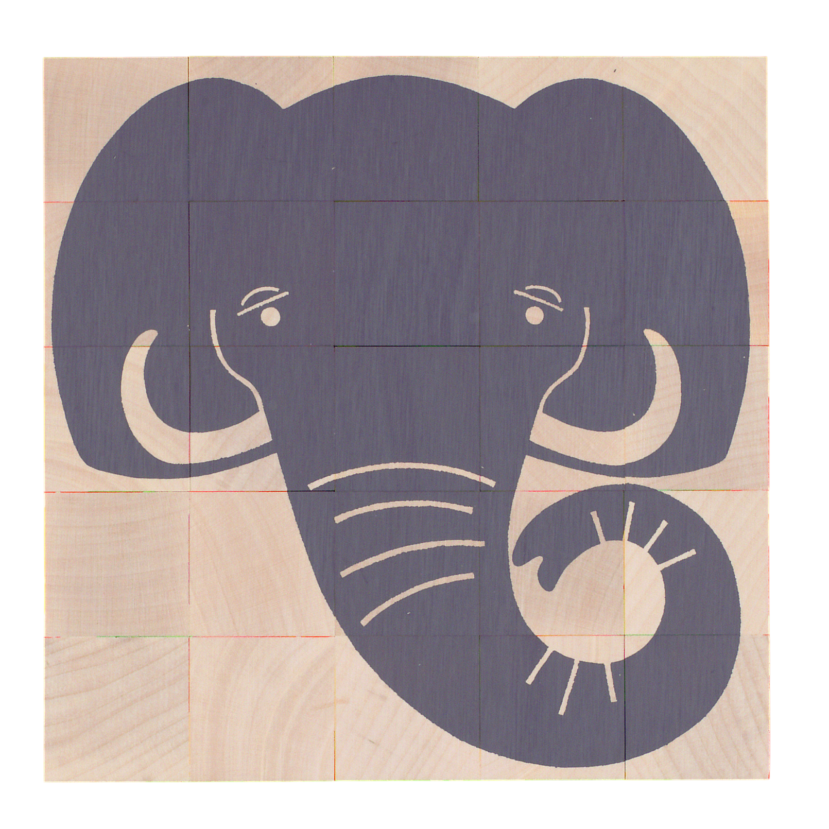 Naef Holzbauspiel Animal-Puzzle