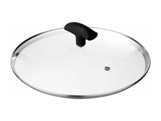 Faitout avec couvercle en verre - D 24 cm - Aluminium