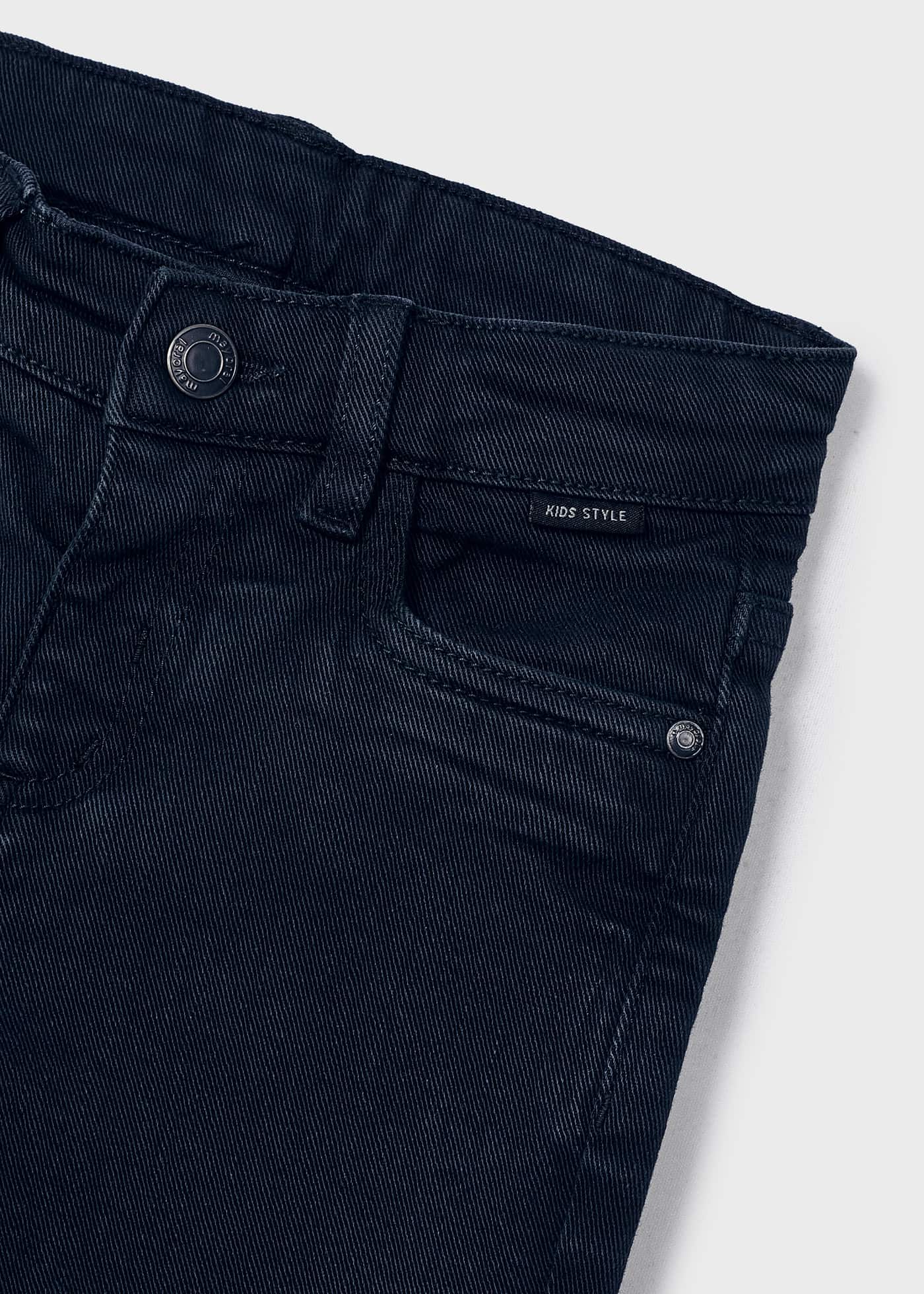 Calças de sarja skinny para menino