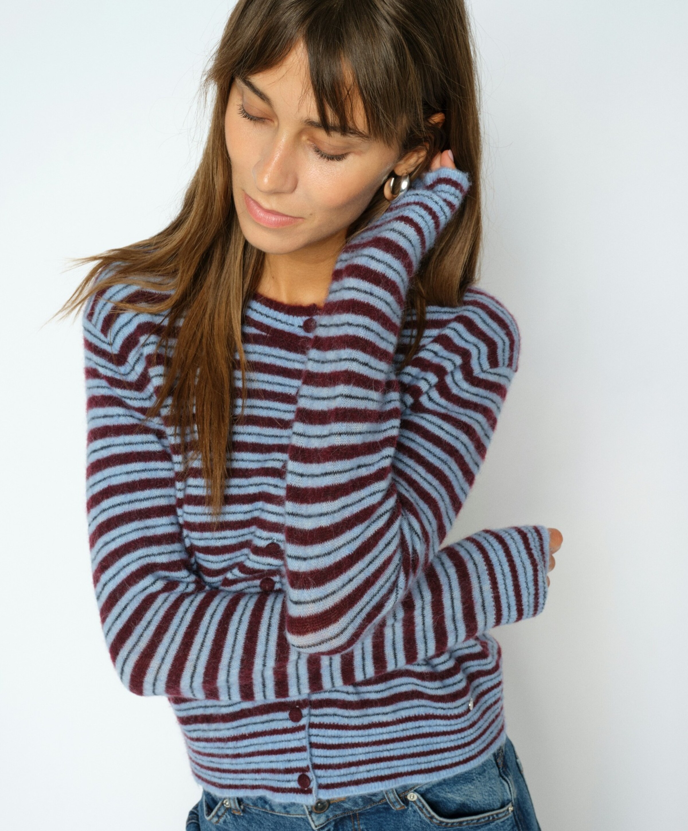 Mos Mosh Dames vest bordeaux