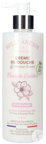 Bell'Anesse Crème Douche Cerise Lait Ânesse Bio 400ml