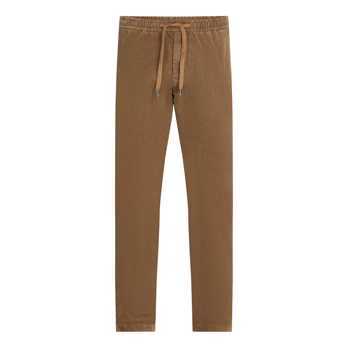 TOMMY HILFIGER<br>Calças afuniladas em veludo com cordão