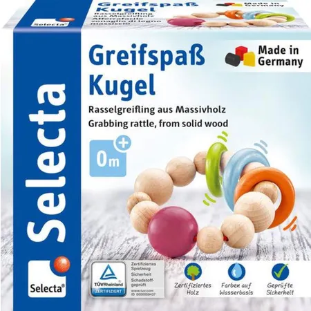 Selecta Greifspaß Kugel, 9 cm