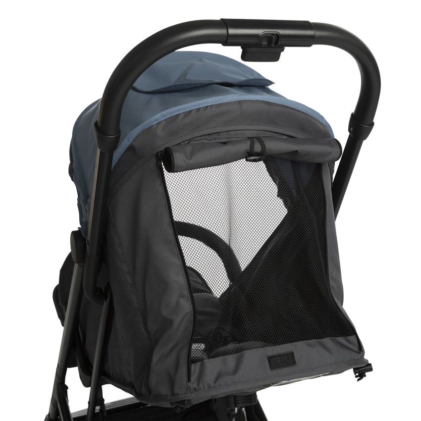 Poussette Aria Basic - Bleue - Ecru