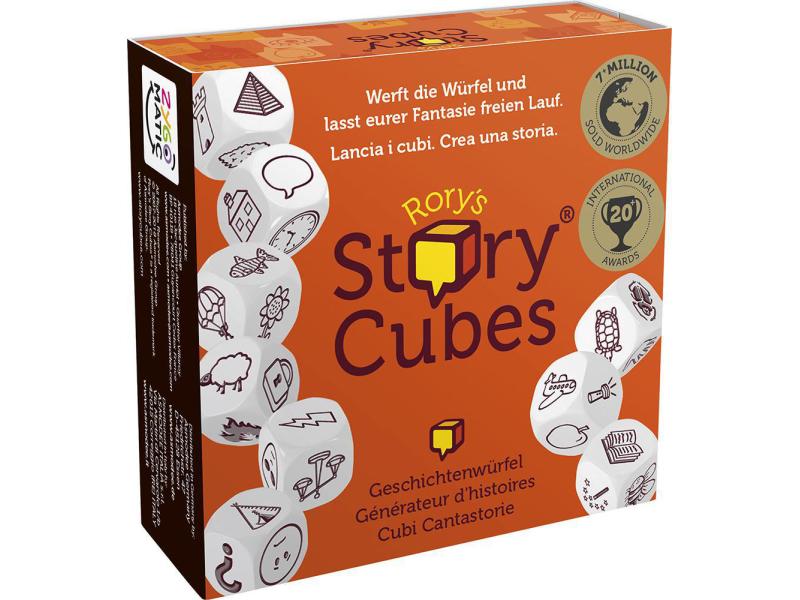 Asmodée Familienspiel Rory's Story Cubes Original Geschichten-Würfel