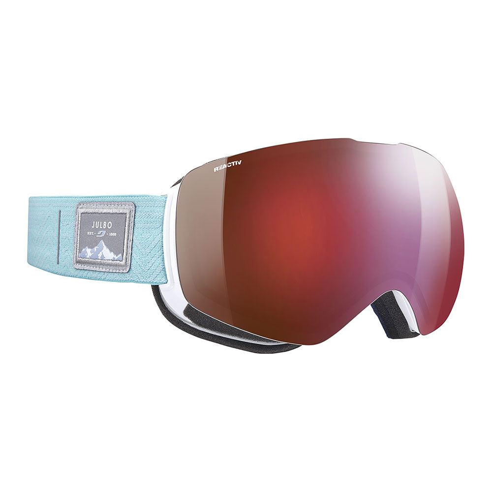 Julbo SHADOW - Masque ski photochromique bleu/blanc/clair