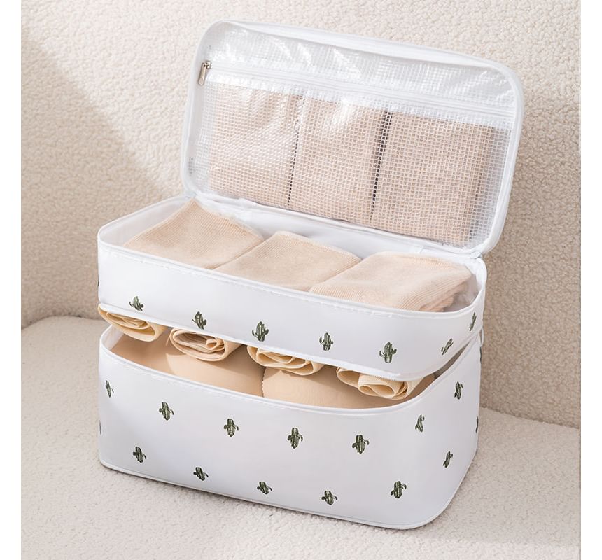 On My Mind - Reiskledingorganizer van effen stof