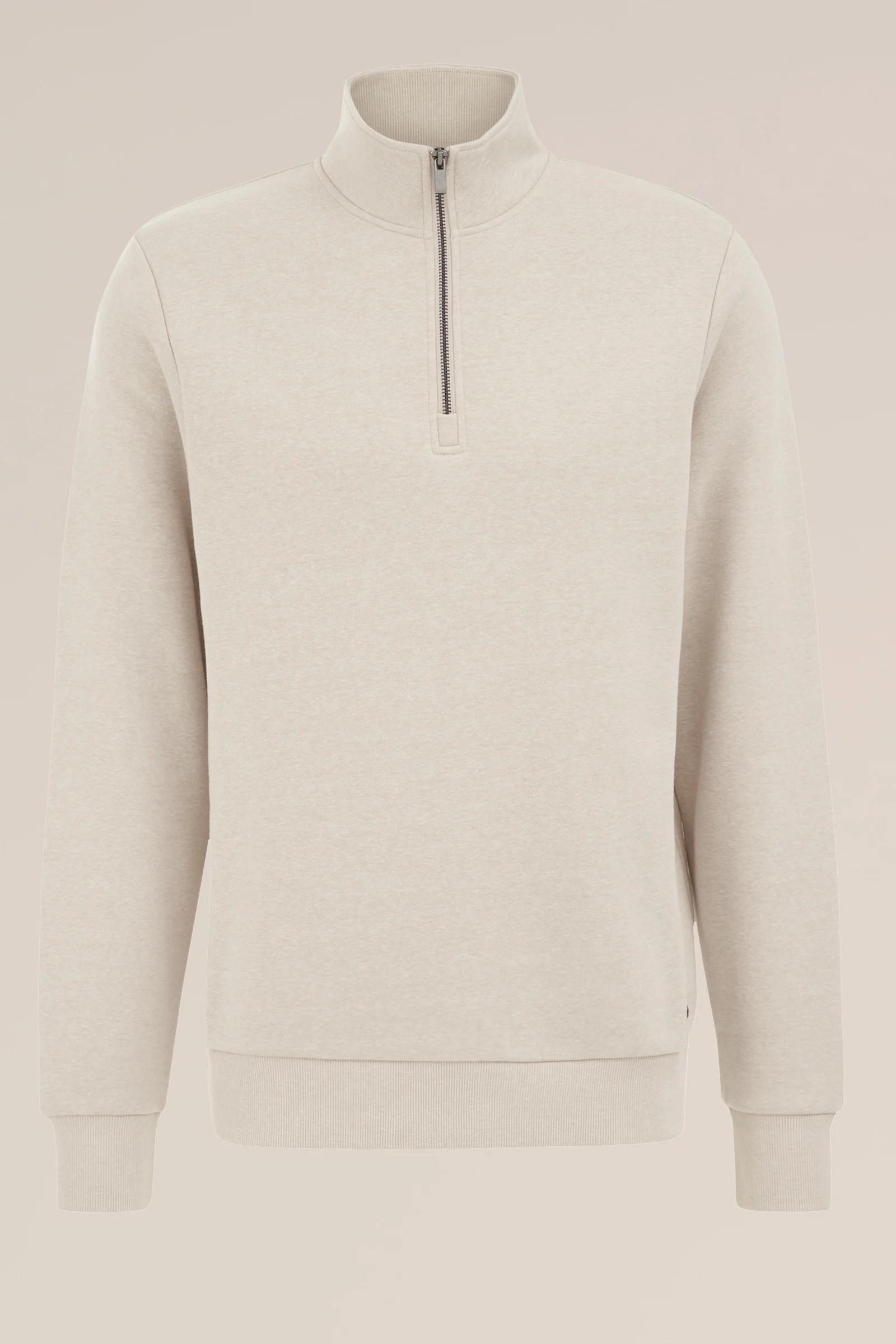 sweater met rits WE Fashion Beige