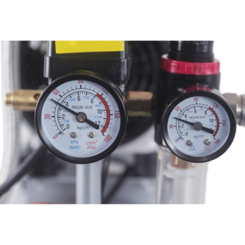 Hyundai stille compressor 30L 8 bar