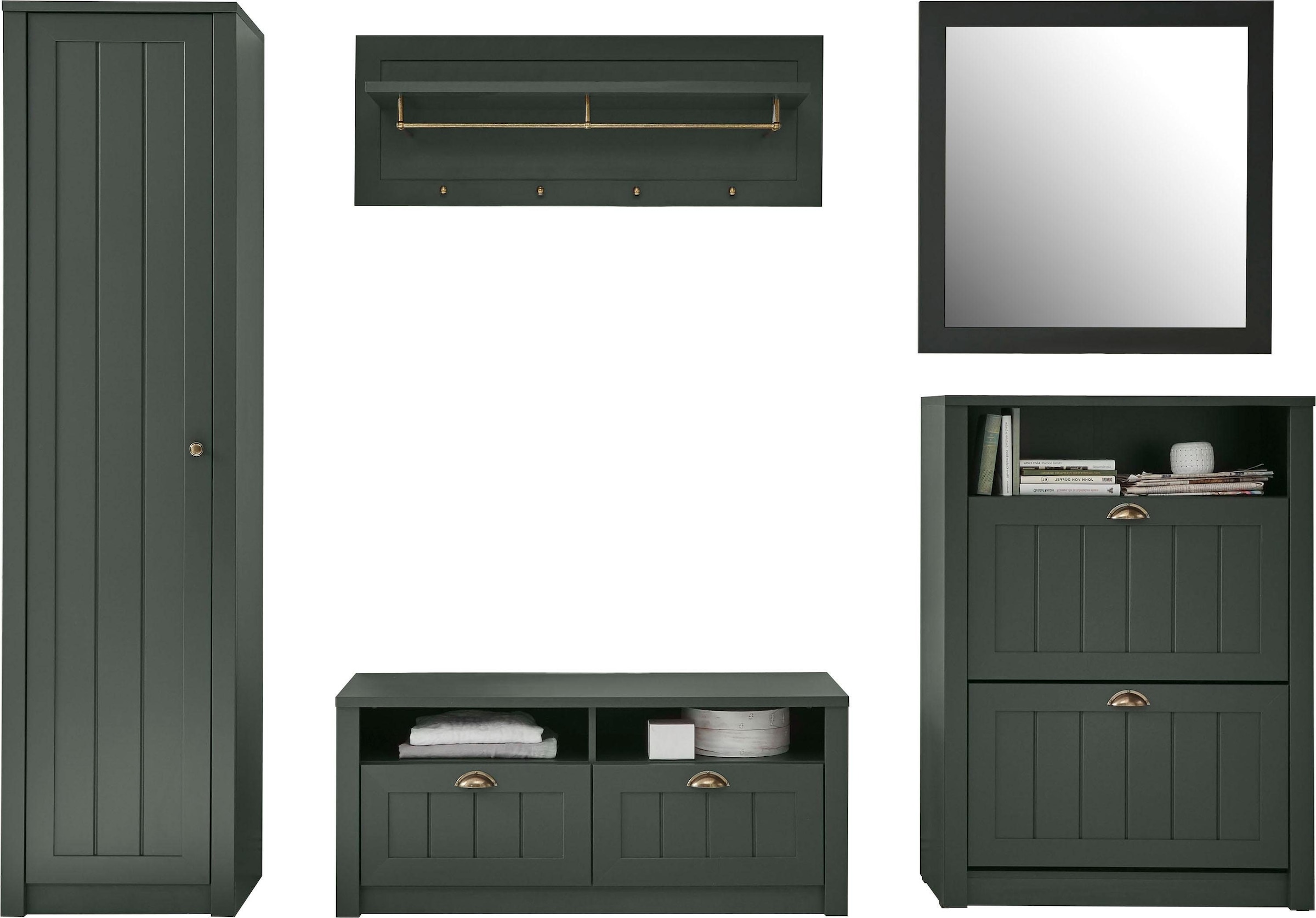 Home affaire Garderobenschrank »ASCOT« Set, 5 Stk. tlg.