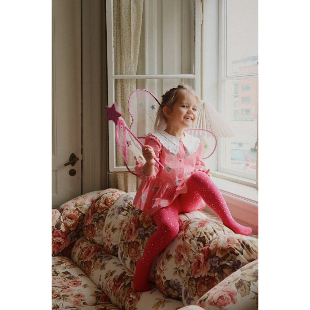 Køb Konges Sløjd Amour Pink Glam Stockings