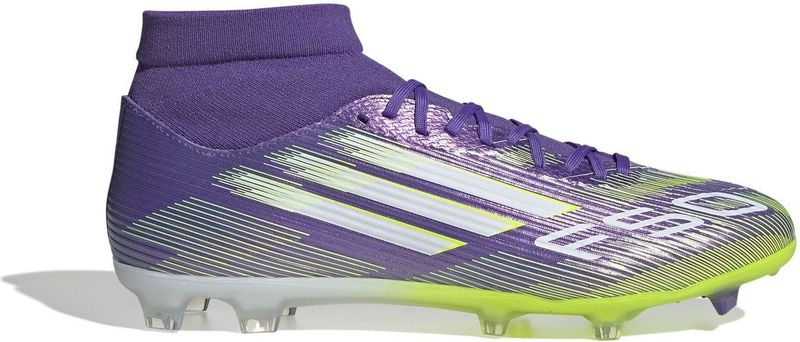 adidas - F50 LEAGUE Mid - Voetbalschoenen - Paars - Firm Ground/Multi Ground