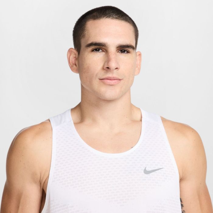 Nike Herre Singletter Dri-FIT ADV Stide Tank Top Hvid