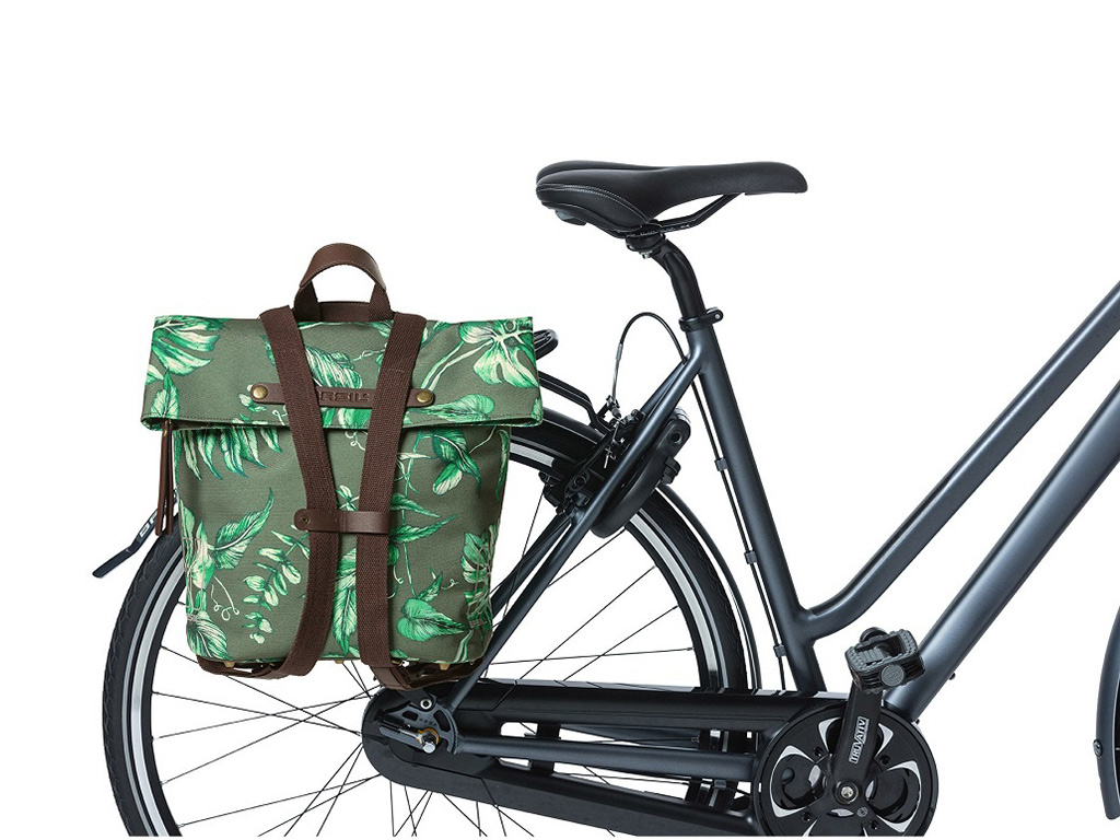 Basil Ever-Green fietsrugzak - Dark Green