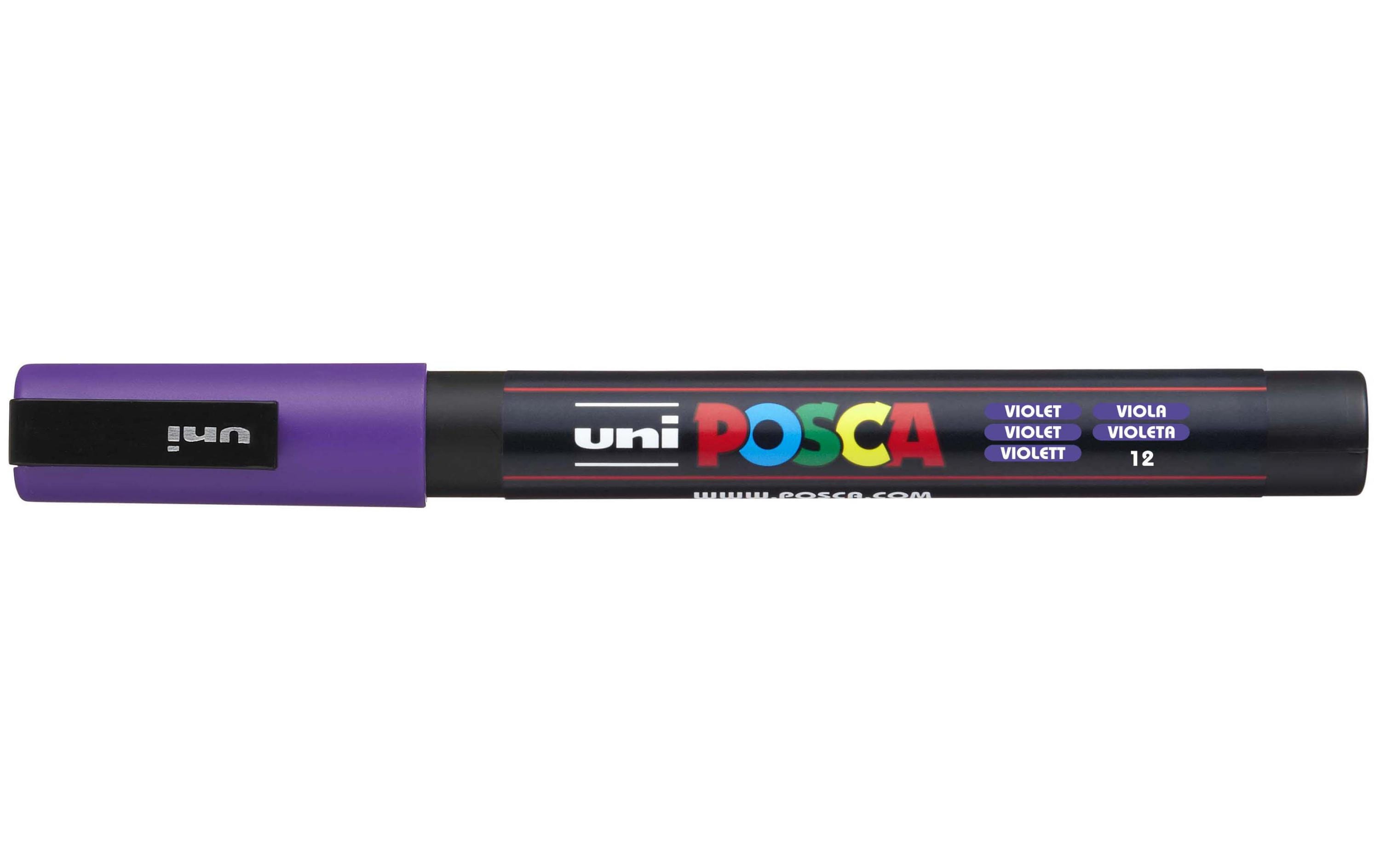 Permanent-Marker POSCA 0.9-1.3 mm ViolettUniversell einsetzbarer Marker