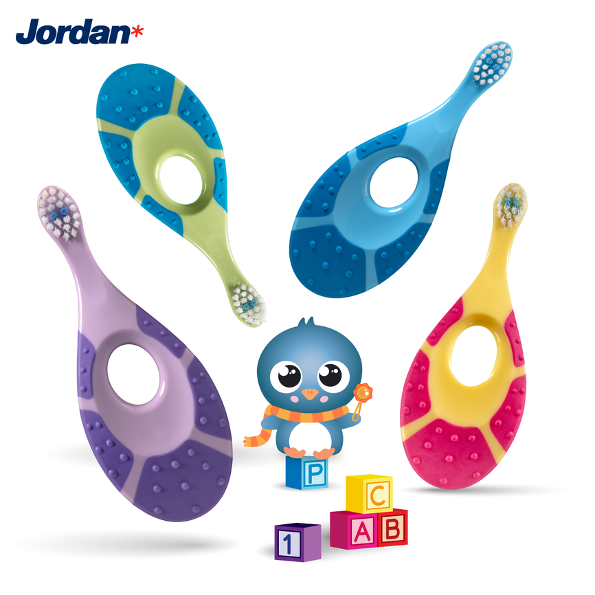 Jordan Step tannbørste 0-2 år 1 stk