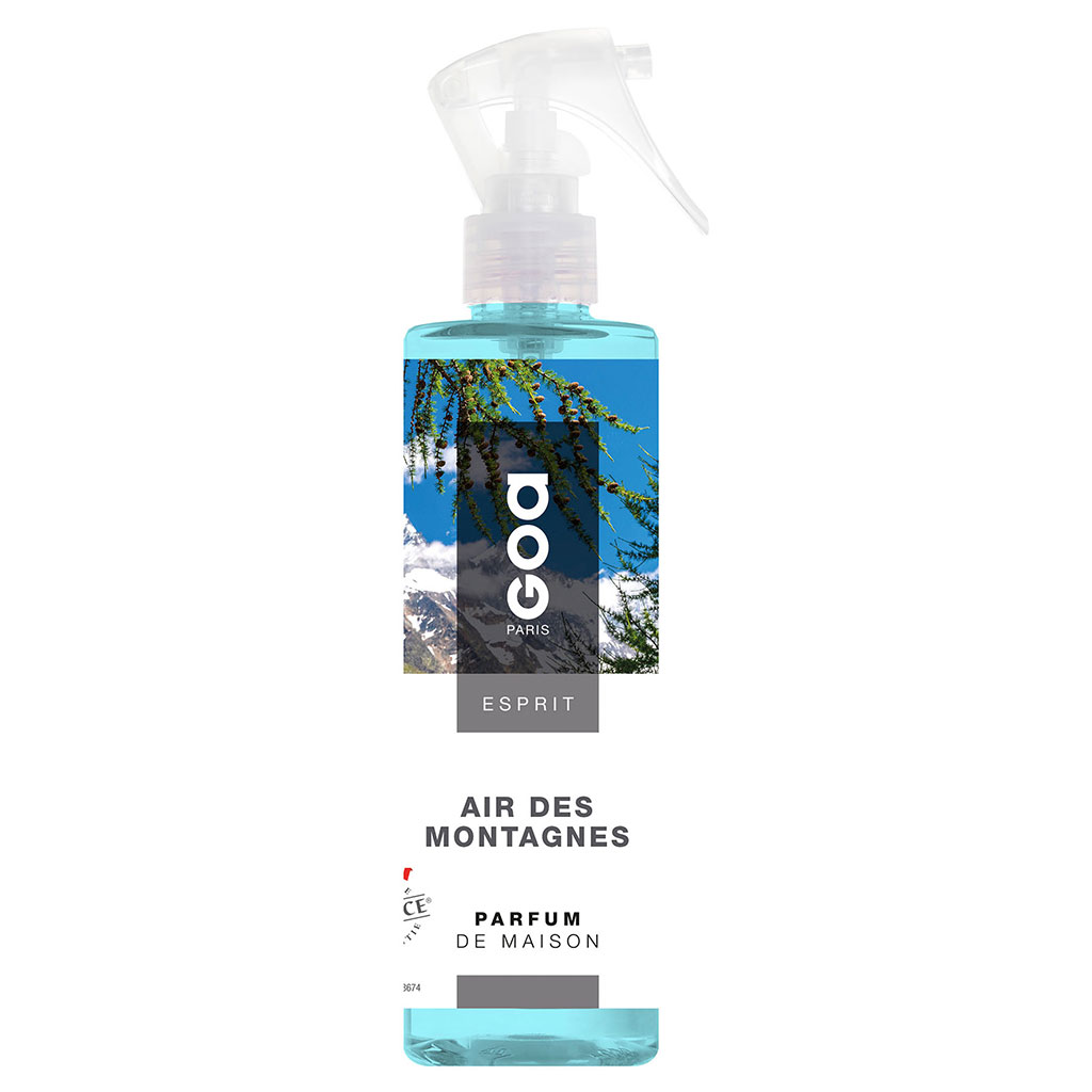 Vaporisateur parfum d'ambiance air des montagnes 250ml - GOA