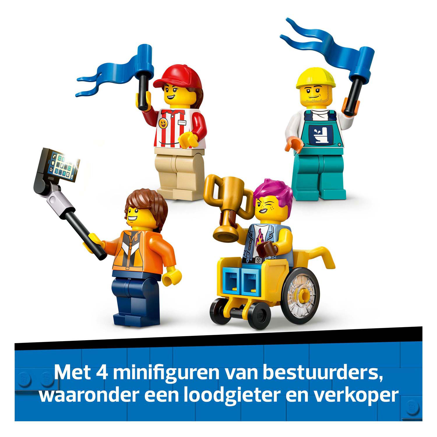 LEGO City 60460 Snelle Schans Voor Raceauto's