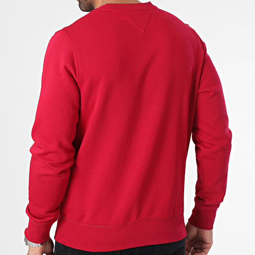 Sweat Crewneck Tommy Logo 1596 Bordeaux