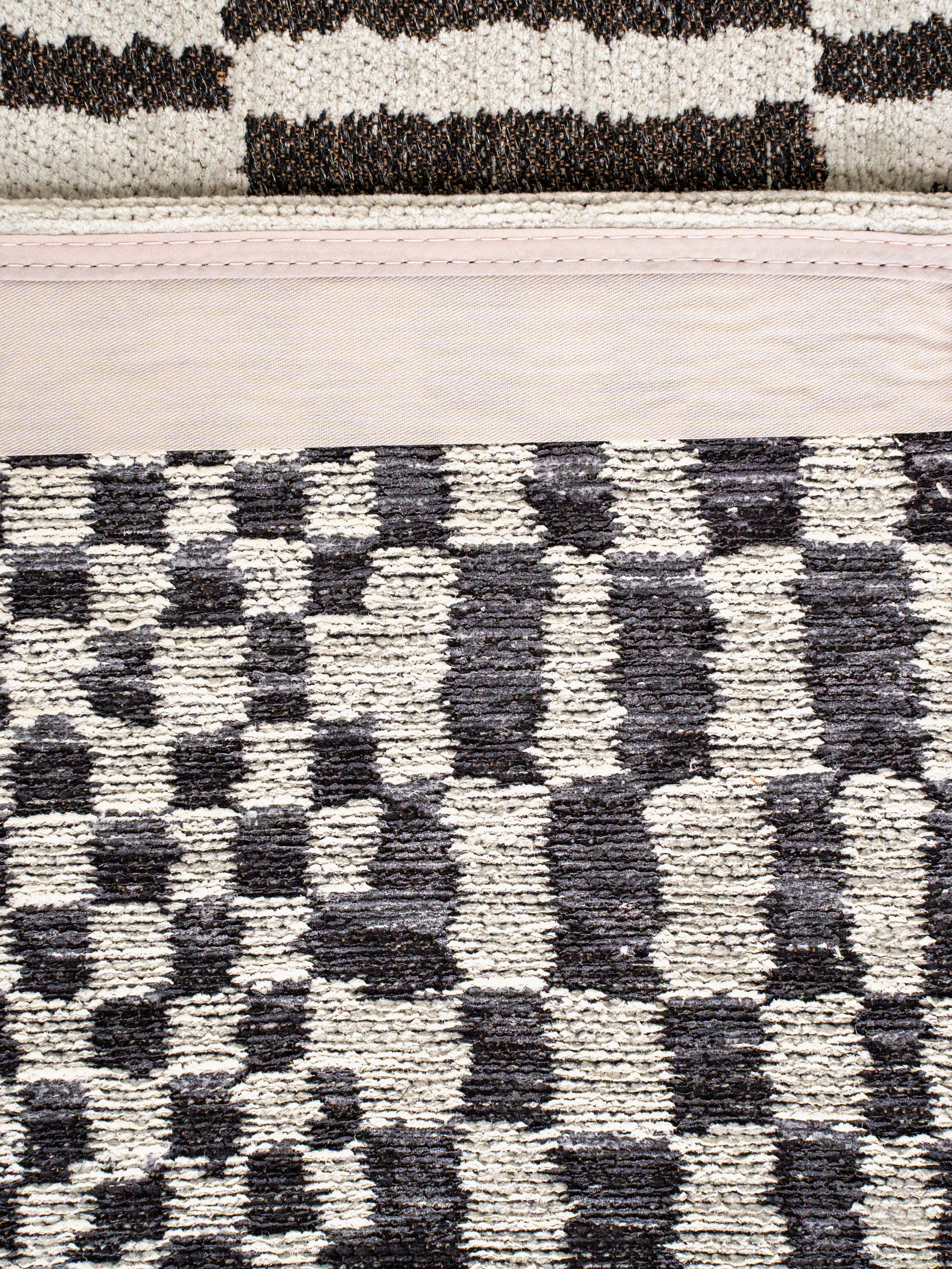 Wasbaar jacquard in- & outdoor vloerkleed Berber