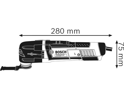 Bosch Professional GOP 30-28 multi-cutter, inclusief accessoires