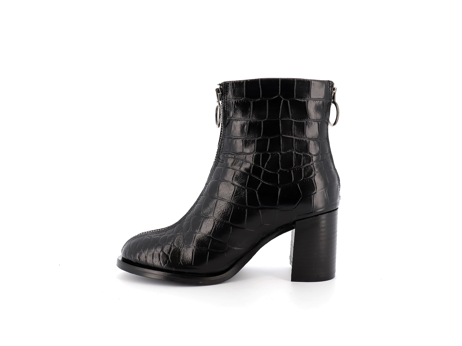 Metamorf ose-KARER Cuir Noir Ecaille