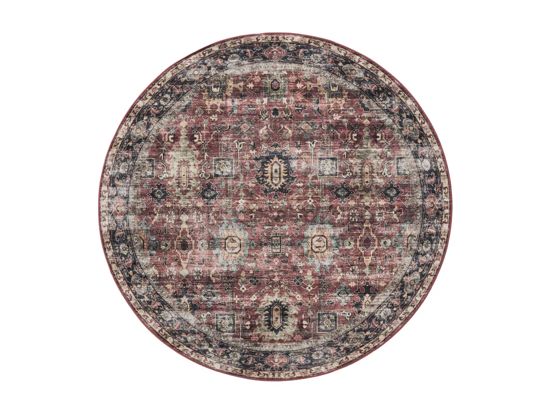 Tapis lavable George Multicouleur ø 160 cm rond