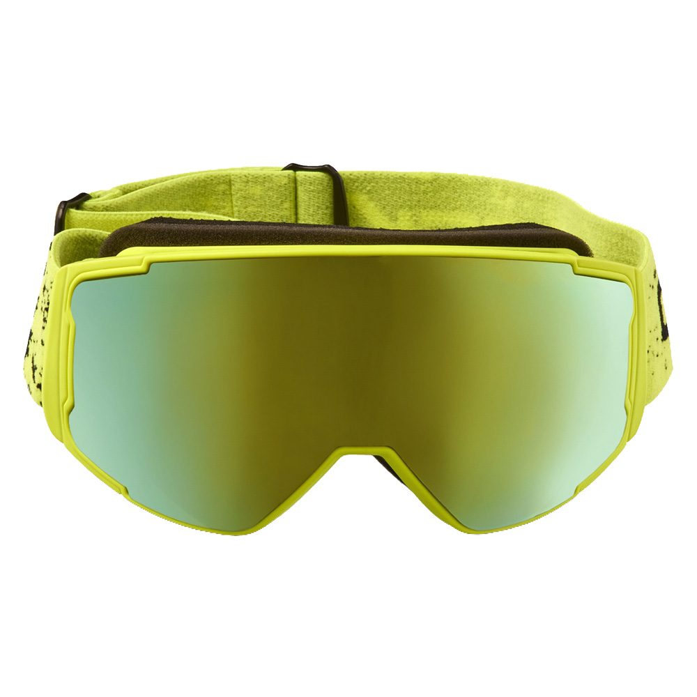 Outtrek geel spiegelglas kinder skibril