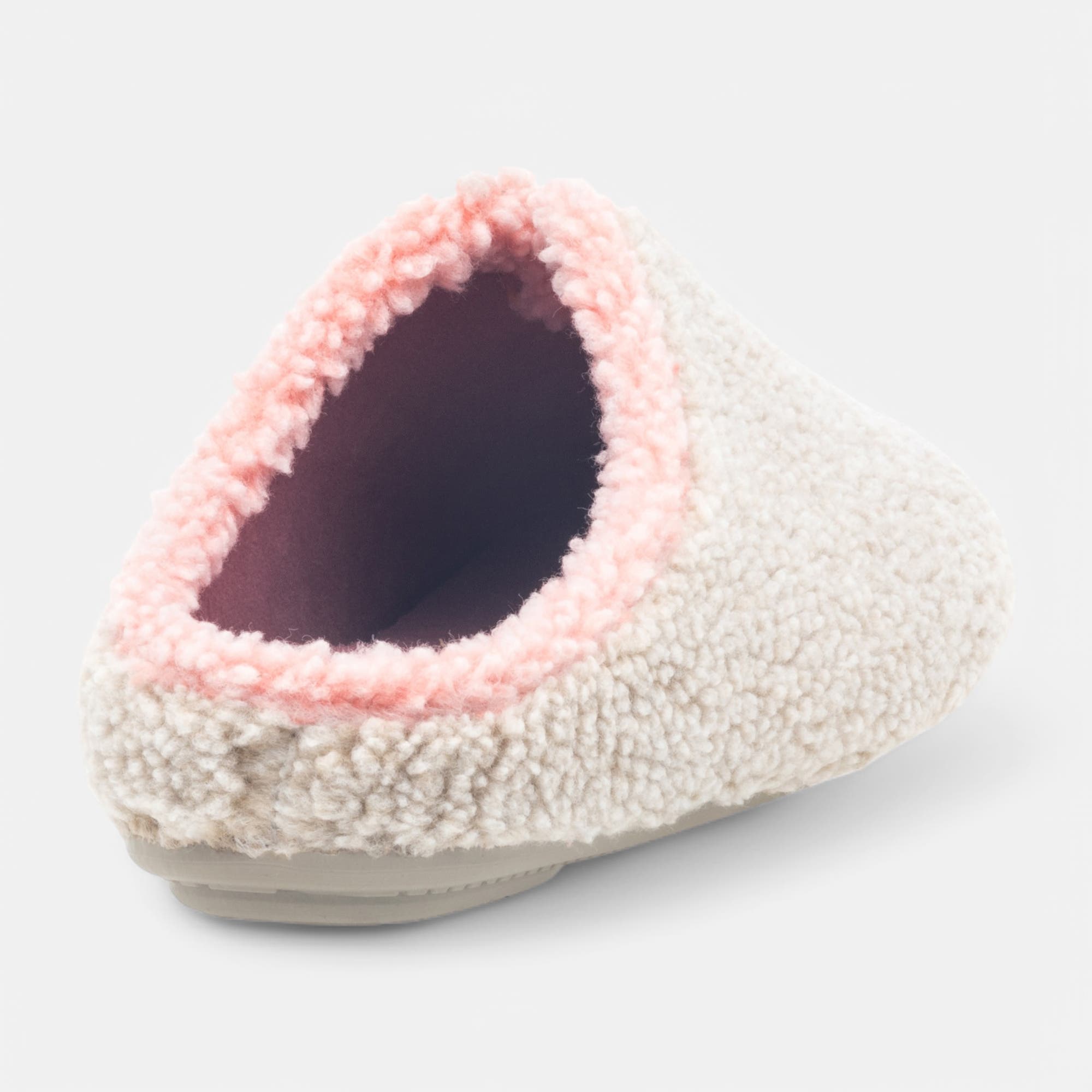 Pantoufles mules Femme beige