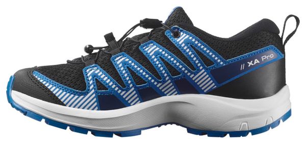 Chaussures Trail Salomon XA Pro V8 Noir/Bleu Enfant