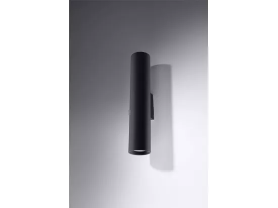 Sollux LAGOS Applique murale encastrable à 2 lumières, noir, GU10