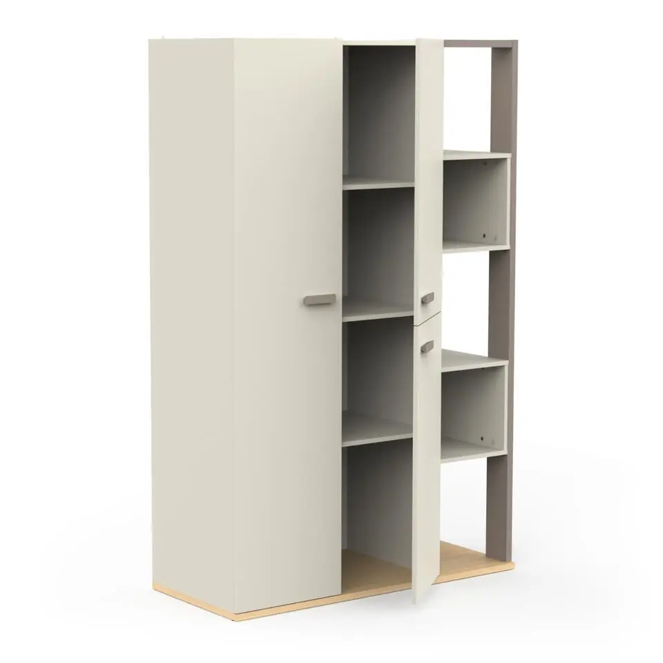 CALICOSY - Kast met 5 vakken CAMILLIA - 51,5x119,7x186,9 cm