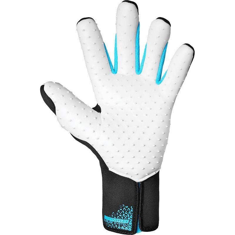 Reusch Gants de Gardien Attrakt FreeGel SpeedBump Strapless - Noir/Turquoise
