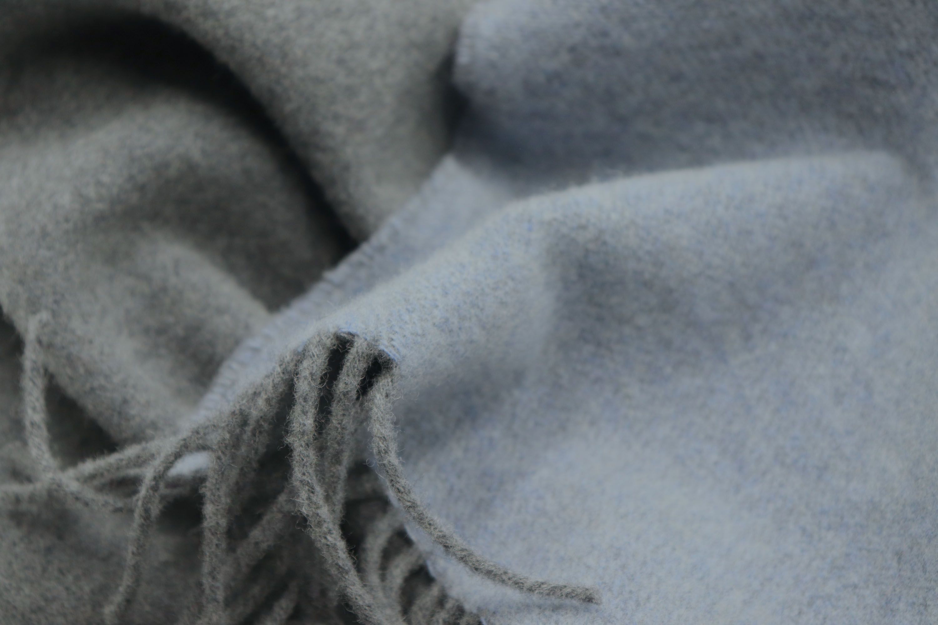 Plaid blau-grau