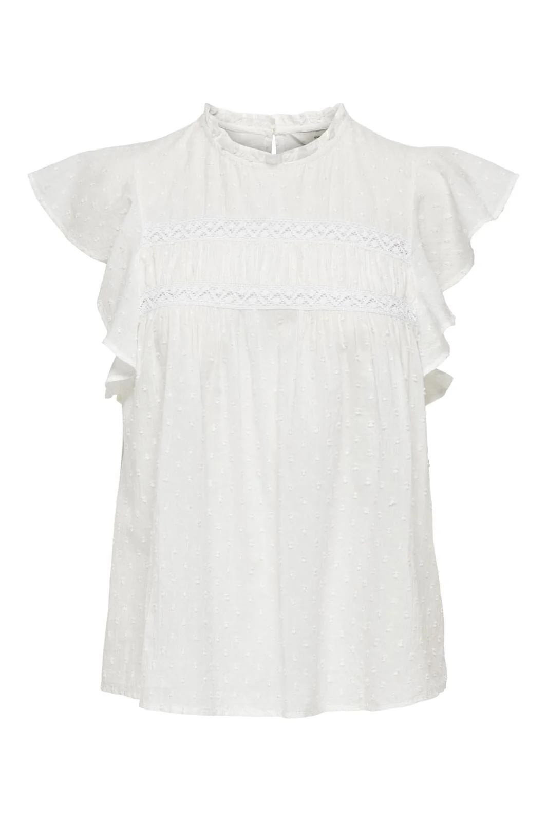 Only Onlkatti S/S Dobby Top